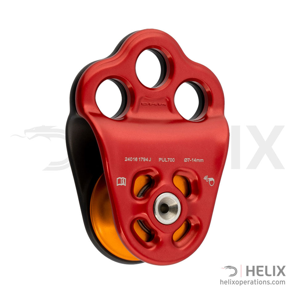 Triple Pully Rig DMM Triple Attachment Pulley 2 – Helix Operations