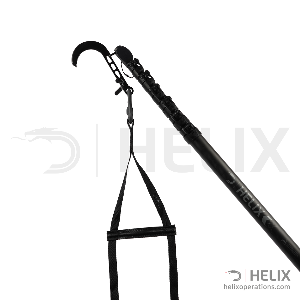 Helix Telescopic Carbon Pole and Urban Hook System – Helix Operations