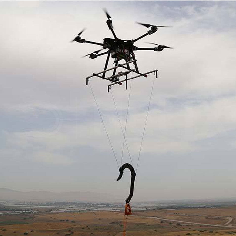 Amazon Drones On Rope Highnovate Vertical Drone Rope Carrier – Helix Operations